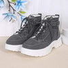 Women's High-Top Fleece-Lined Warm Winter Sneakers 28060122C