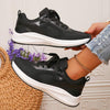 Women's Chunky Sole Color-Block Casual Low-Top Sneakers 01992470C