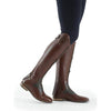 Women's Low-Heeled Front Lace-Up Tall Riding Boots 17814287C