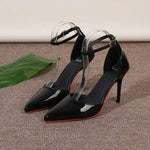 Women's Stiletto Heel Buckle Strap Sandals 40882549C