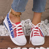 Women's Lace-Up Colorblock Flyknit Sneakers 22617462C