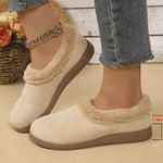 Women's Slip-On Faux Fur Snow Boots 07700831C