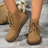 Women's Vintage Lace-Up Martin Boots 93882577C