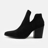 Women's Fashionable Suede Pointed Toe Ankle Boots 32095439S