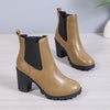 Women's Elastic High-Heel Ankle Boots 04302336C