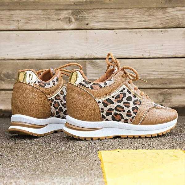 Women's Fashionable Leopard Print Sports Shoes 97051853C