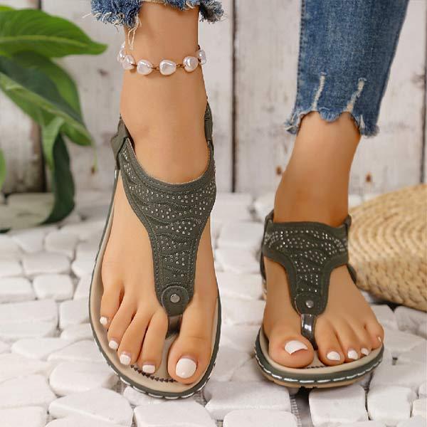 Women's Bohemian Flip-Up Sandals 78329891C