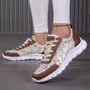 Women's Casual Mesh Glitter Lace-Up Sneakers 55122883S