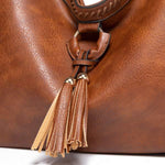 Soft-Surface Vintage Handbag - Single-Shoulder and Crossbody 76907264C