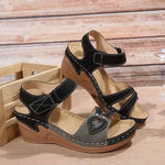 Women's Peep-Toe Wedge Sandals 95072590C