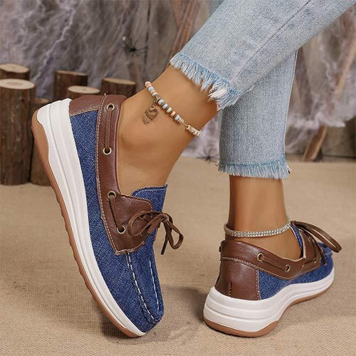 Women's Lace-Up Canvas Shoes 30890821C