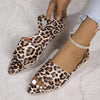 Women's Fashion Snake Print Casual Flat Sandals 79427456S