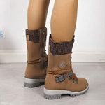 Women's Thick Warm High-Calf Snow Boots 87172176C