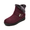 Women's Casual Plush Flat Snow Boots 21063056S