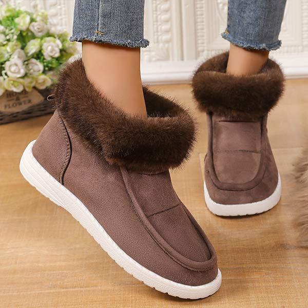 Women's Slip-On Casual Fleece-Lined Shoes 67528822C