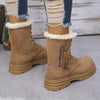 Women's Ethnic Style Tassel Decorated Snow Boots 95246389S