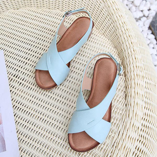 Women's Casual Wedge Roman Simple Sandals 08671109S