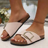 Women's Flat Slide Sandals 27207444C