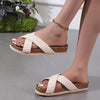 Women's Woven Thick Sole Fashion Casual Slippers 83585917S