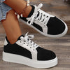 Women's Patchwork Retro Classic Casual Sneakers 66004925S