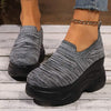 Women's Slip-On Platform Wedge Loafers 23655298C