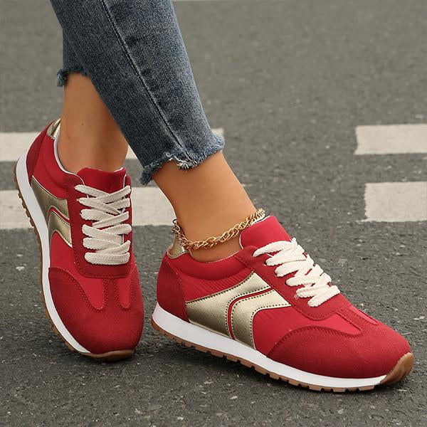 Women's Color Block Breathable Casual Sports Shoes 73608441S