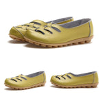 Women's Hollow Breathable Flat Heel Non-slip Shoes 77484776C