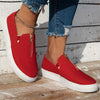 Women's Casual Color Block Zipper Daily Flat Shoes 16727264S