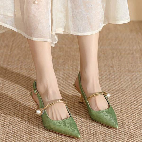 Women's Pointed Toe High Heel Sandals 83047727C