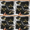 Women'S Bee Print Lace-Up Martin Boots 05597542C