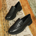 Women'S Black Slip-On Loafers 03771359