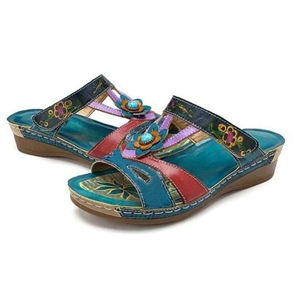 Women'S Vintage Flower Sandals 69165215C