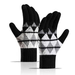 Fleece Thickened Touch Screen Warm Gloves 43850679C
