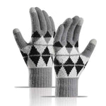 Fleece Thickened Touch Screen Warm Gloves 43850679C