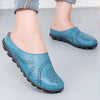 Women's Casual Hollow Breathable Low Top Flat Slippers 09734546C