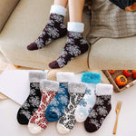 Thickened Fleece Winter Warm Floor Socks Christmas Socks 97377490C