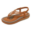 Women'S Thong Woven Flat Sandals 30598831C
