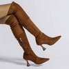 Women'S High-Heeled Elastic Boots With Pointed Toe 27697513C