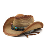 Bohemian Western Cowboy Straw Hat 29506083C