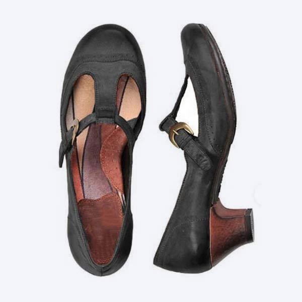 Women'S Retro High Heel Shoes 19094604C