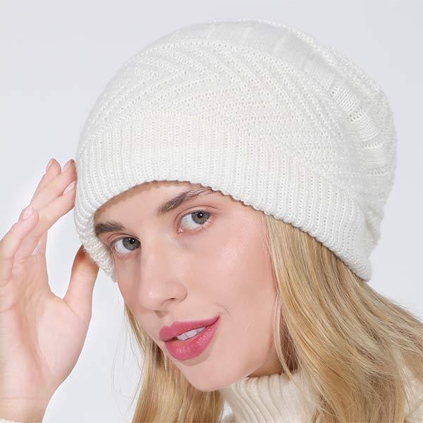 Women'S Knitted Scarf Beanie 20530507C