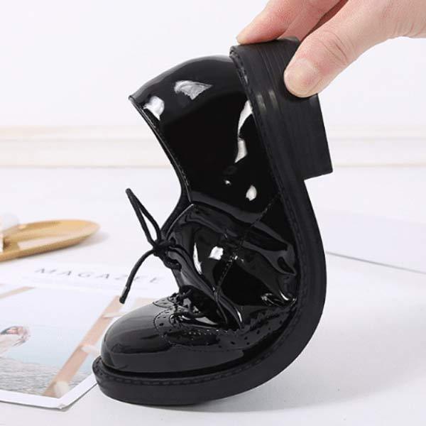 Women'S Brogue Soft Sole Lace-Up Shoes 79295323C