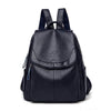 Women'S Fashion Vintage Soft Leather Casual Backpack 67438970C