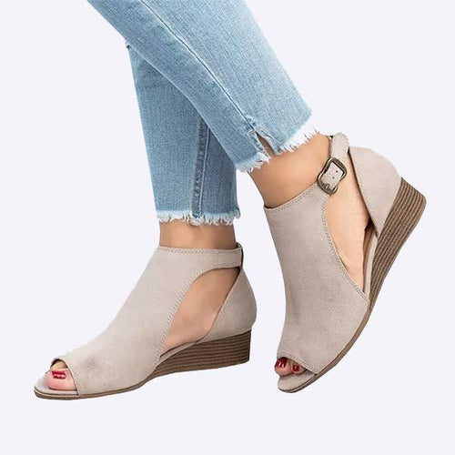 Women'S Roman Wedge Sandals 01023662C