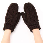 Women'S Handbag Warm Woolen Gloves 49808755C