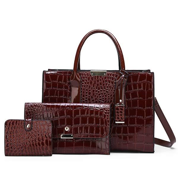 Women'S Fashion Crocodile Embossed Bags 93113593C