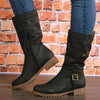 Women'S Autumn/Winter Low Heel Mid Cavalier Boots 47082081