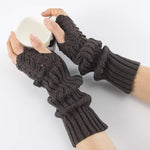 Knitted Half Finger Sweater Arm Sleeves 61314023C