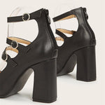 Women'S Vintage Chunky High Heels 37082178