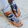 Women's Floral Flat Beach Flip Sandals 14859089C